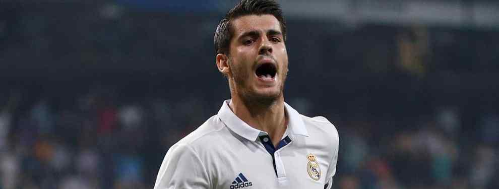 Florentino Pérez frena la venta de Morata al Milan y se lía una buena