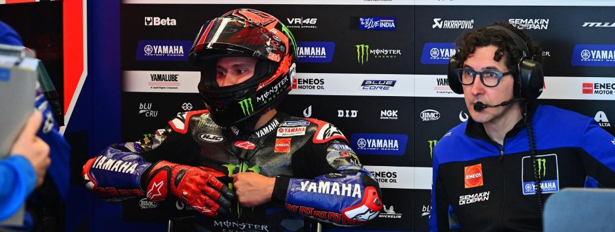 Quartararo no puede más con Yamaha y se siente tan mal como Marc