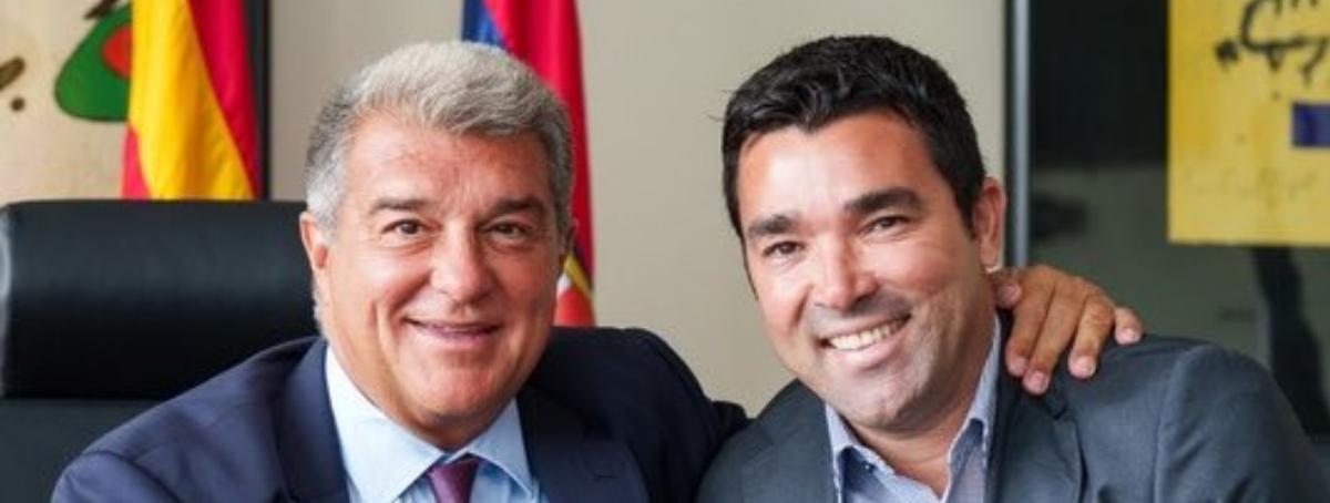 Notición para Joan Laporta y Deco con Ansu Fati que celebra Lamine