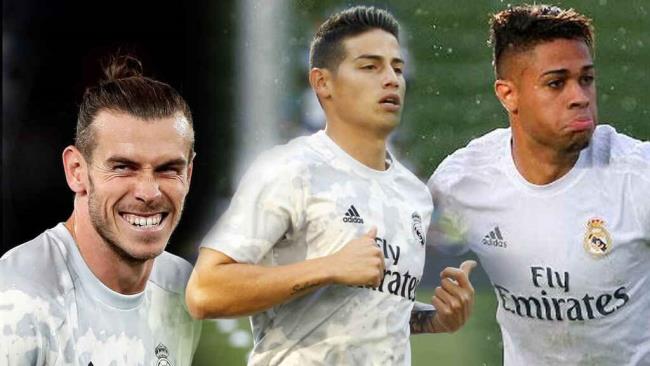 Bale, James y Mariano