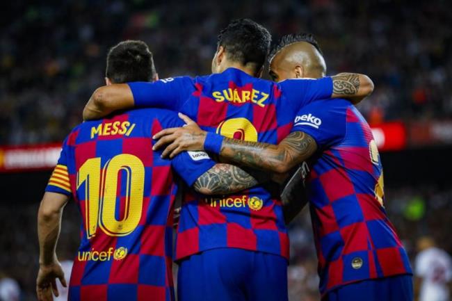 Suarez, Messi y Vidal