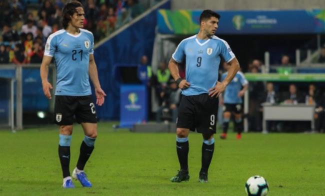 Cavani y Suarez