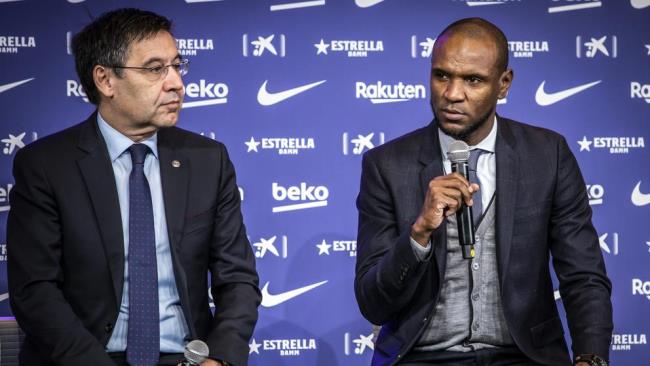 Abidal y Bartomeu