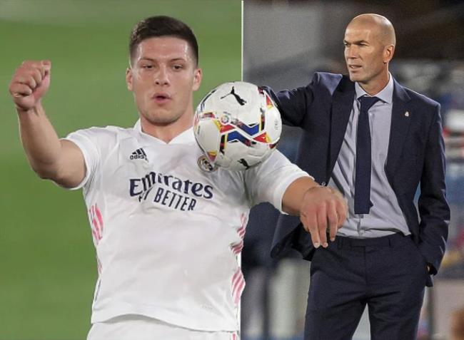 Jovic y Zidane