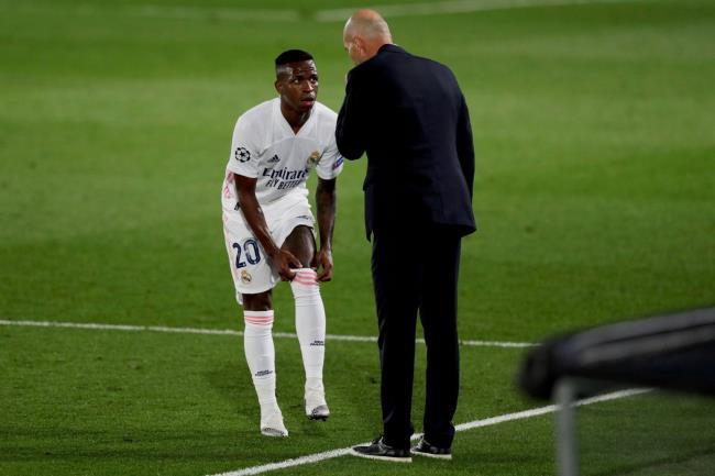 Zidane y Vinicius