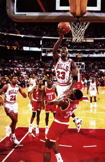 Olajuwon y Jordan