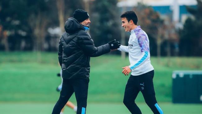 Guardiola y Eric García