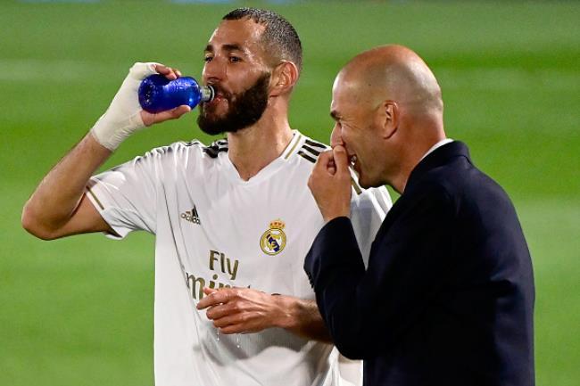 Benzema y Zidane