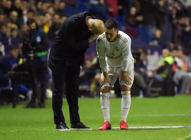 Hazard y Zidane