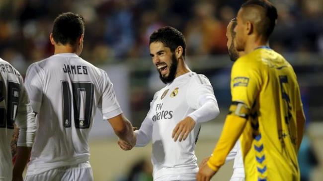 Isco y James