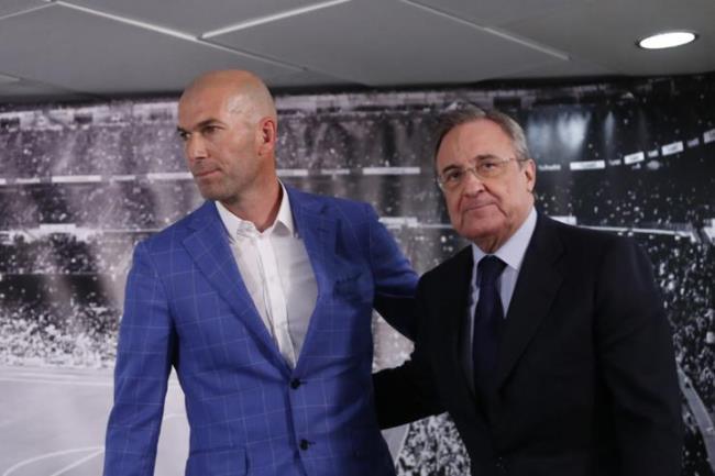 Zidane y Florentino