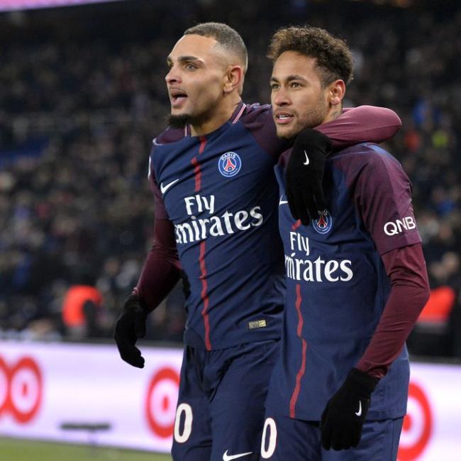 Kurzawa y Neymar