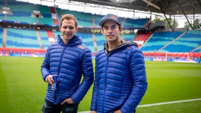 Marc Márquez y Stefan Bradl