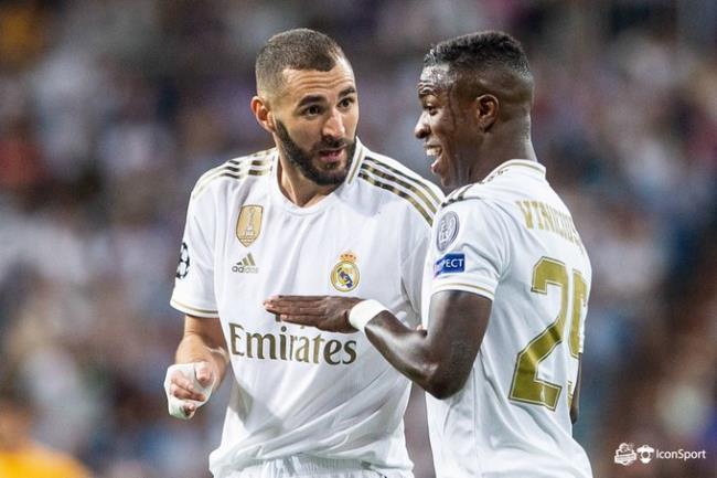 Benzema y Vinicius