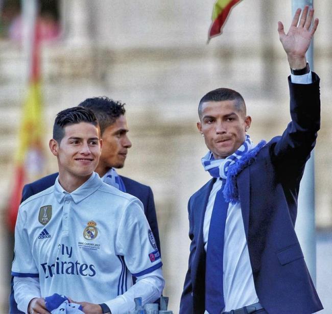 James y Cristiano