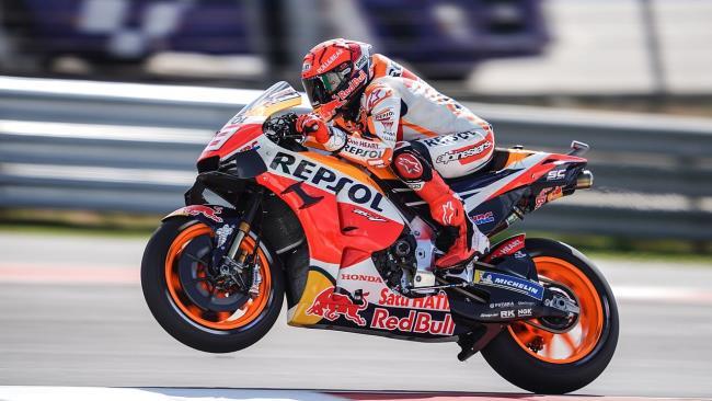 Márquez en el Circuito del Algarve