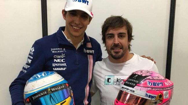 Alonso y Ocon en 2021