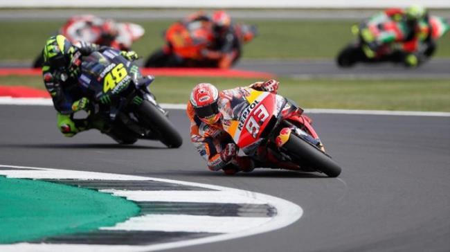 Marc Márquez y Valentino Rossi