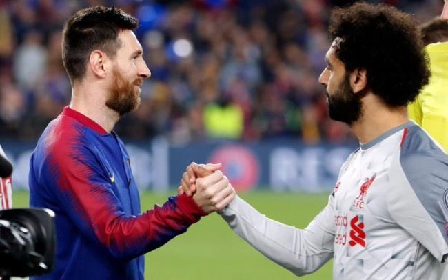 Messi y Salah