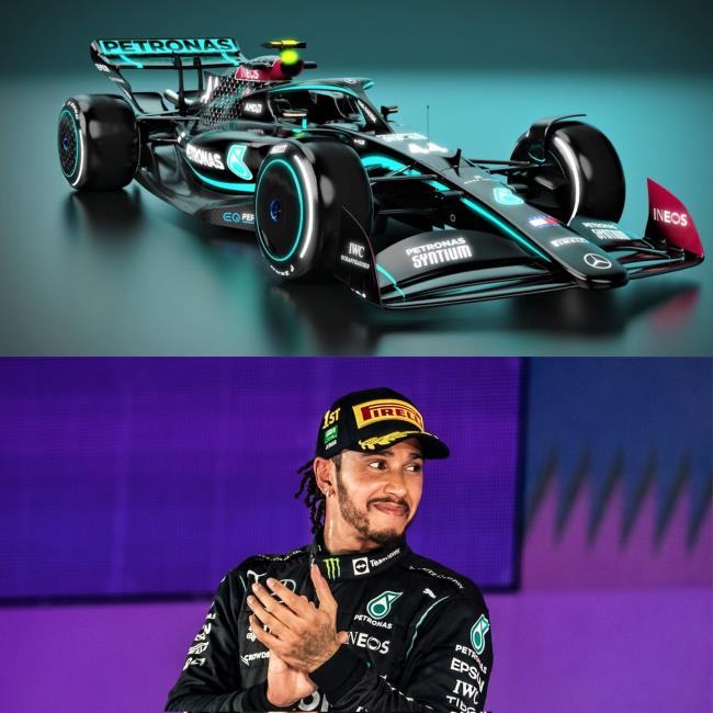 Mercedes 2022 y Lewis Hamilton