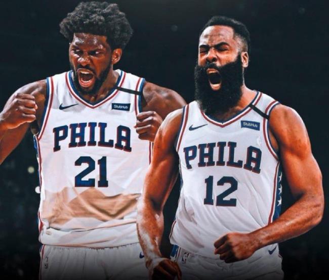 Joel Embiid y James Harden