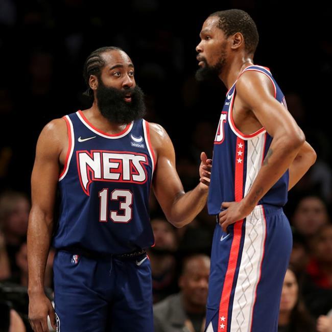 James Harden y Kevin Durant