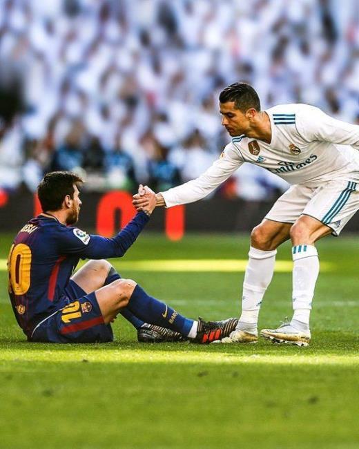 Cristiano Ronaldo y Lionel Messi están al nivel de Pelé y Diego