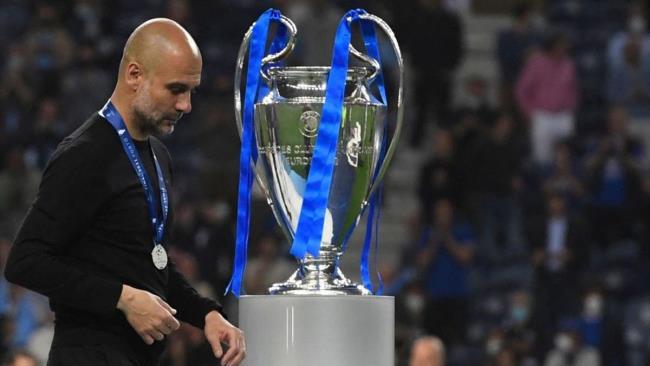 Pep Guardiola, entrenador del Manchester City