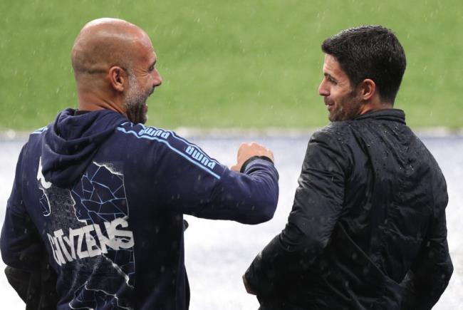 Guardiola y Arteta