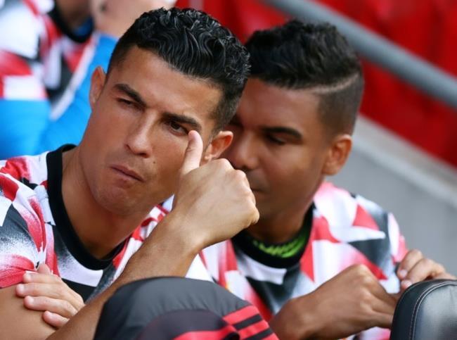 Casemiro y CR7