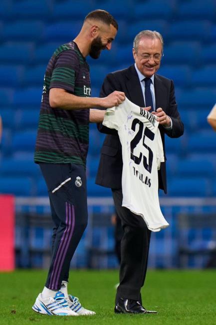 Benzema y Florentino