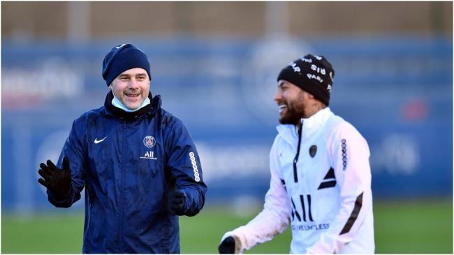 Pochettino y Neymar