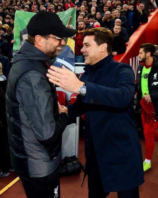 Klopp y Pochettino