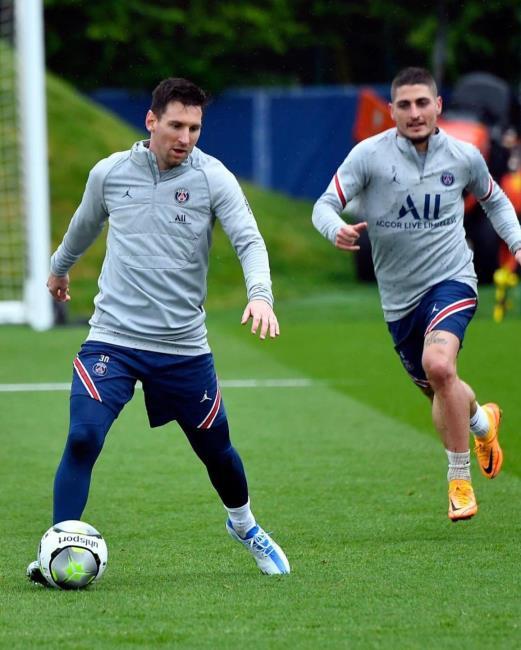 Messi y Verratti