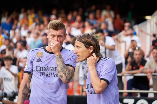 Kroos y Modric