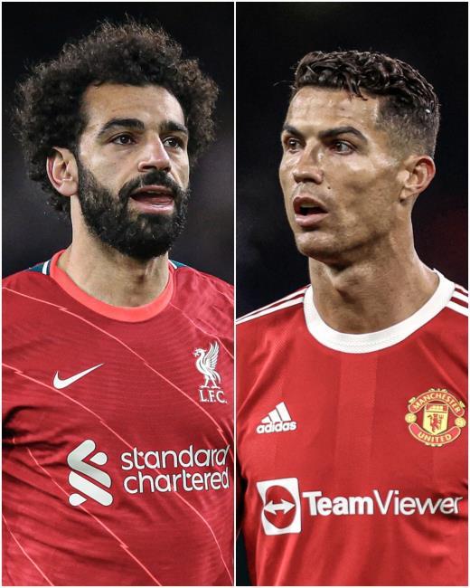 Salah y CR7