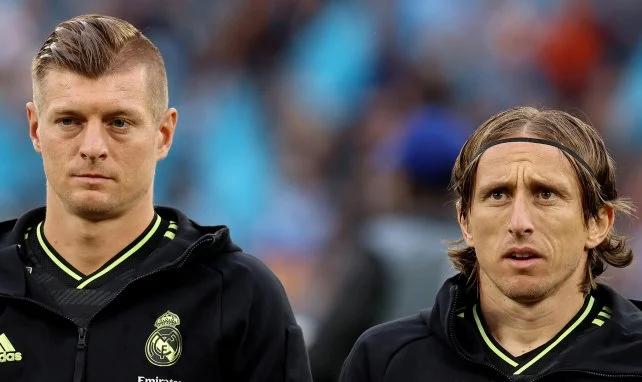 Kroos y Modric