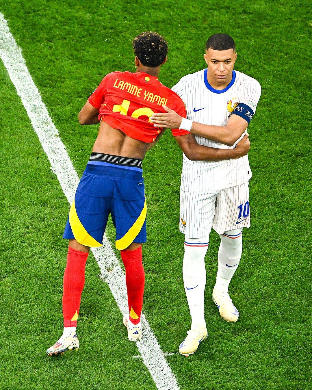 Mbappé y Yamal