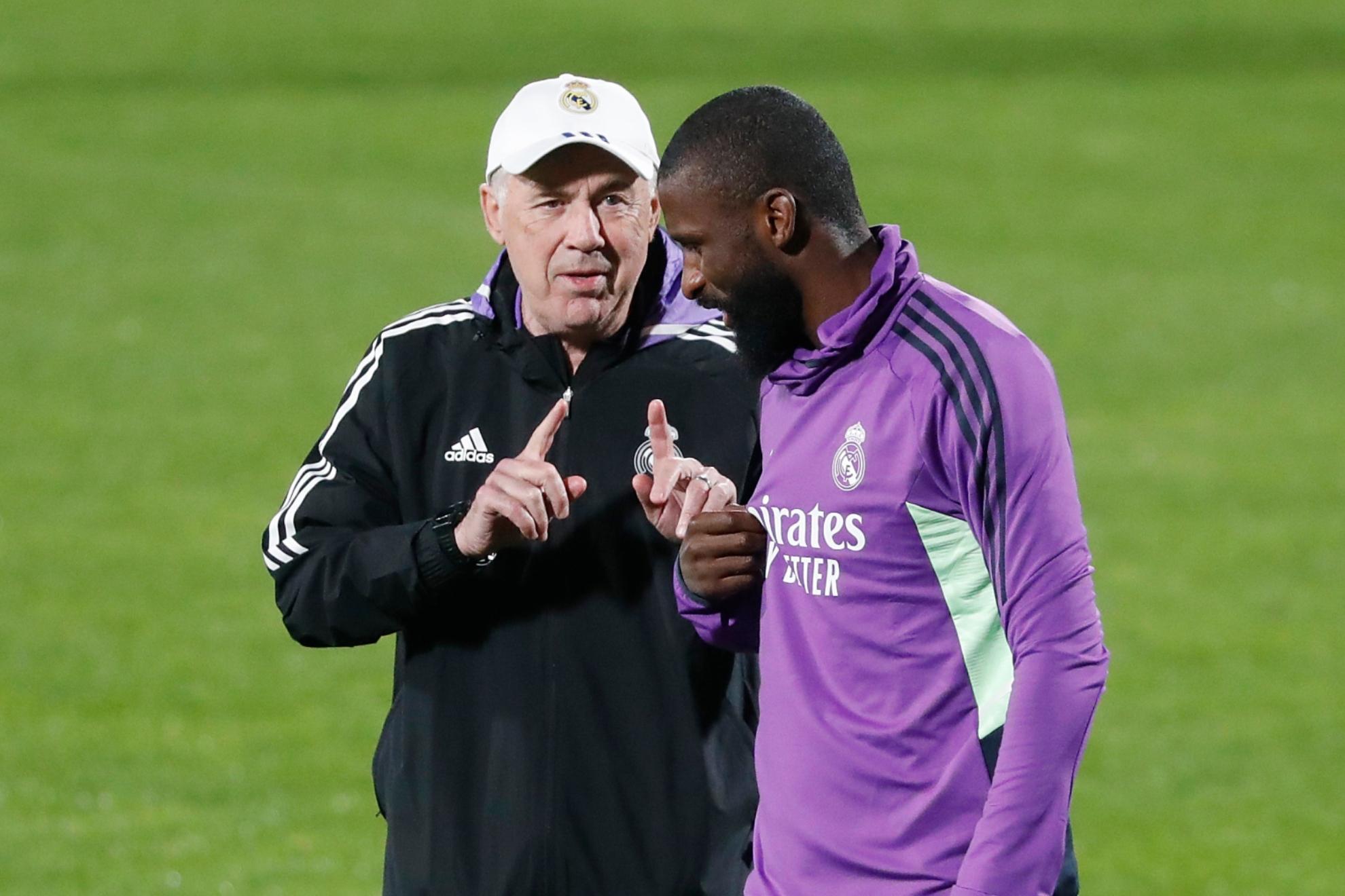 ancelotti y rudiger