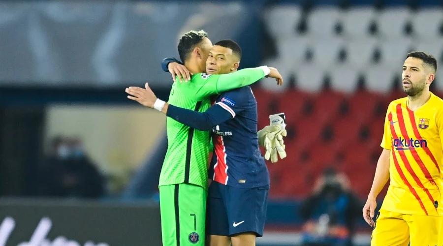 Mbappé y Navas jugaron en PSG.