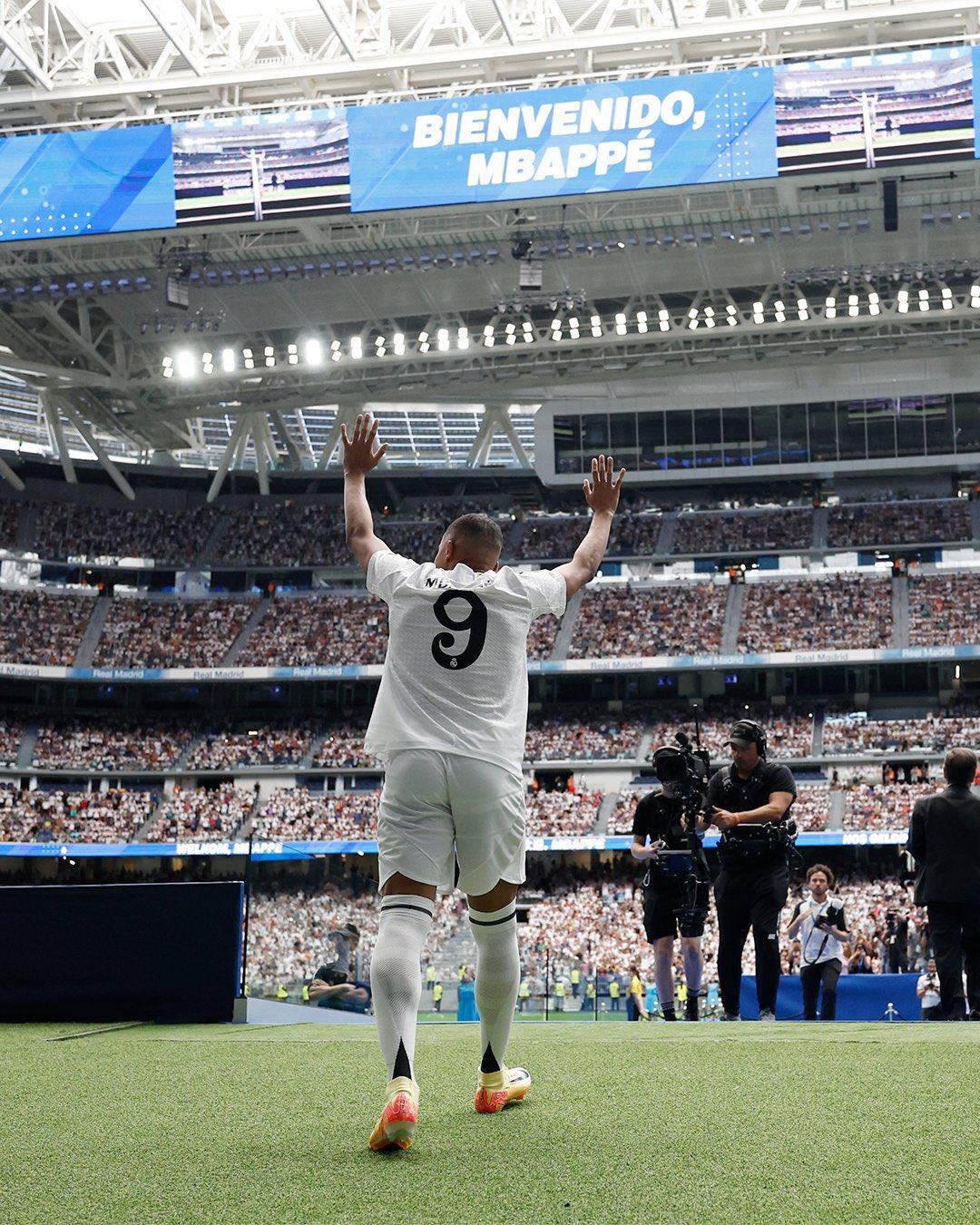 Mbappé se unió al Real Madrid con 25 años.