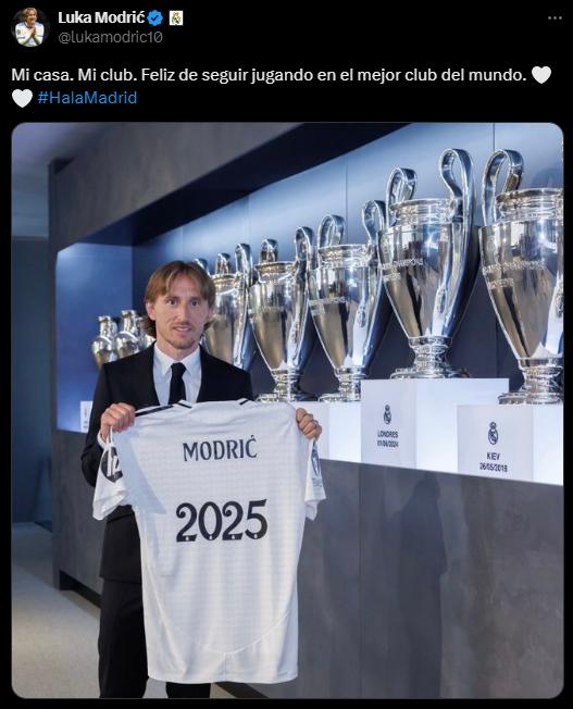 Modric lleva doce años en Real Madrid.