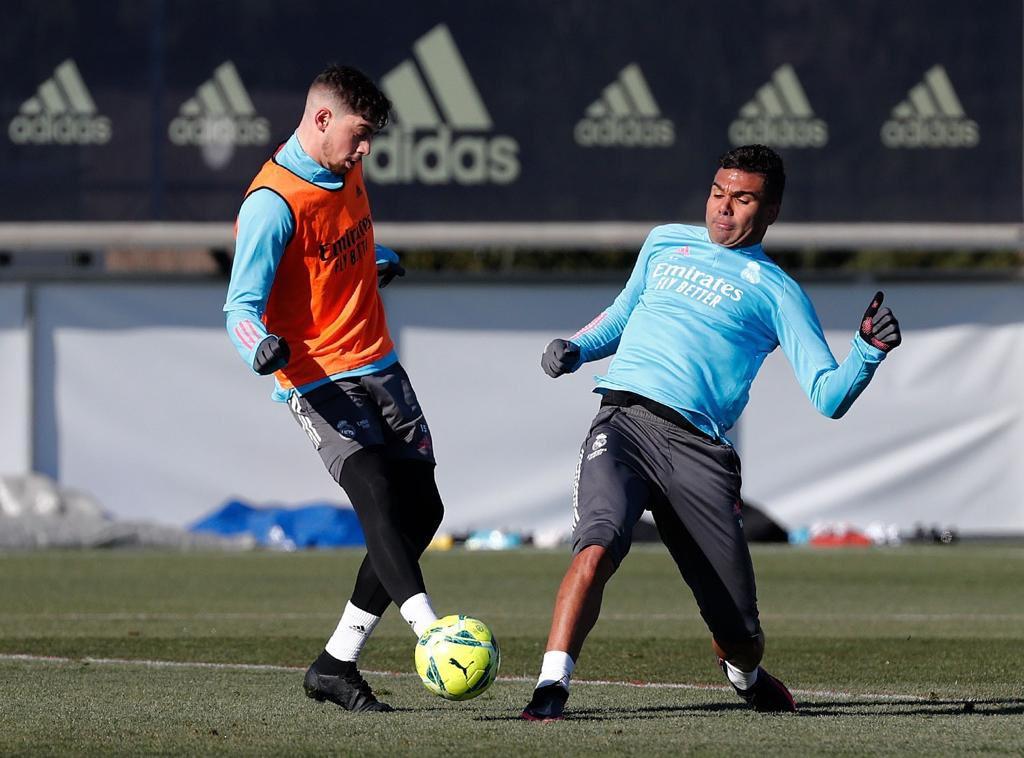 Valverde y Casemiro