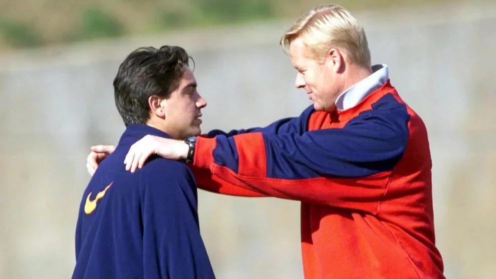 Koeman mantiene una relación positiva con Xavi.