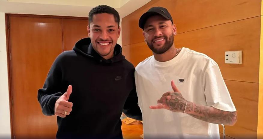 Neymar jugaría con Roque en Al Hilal.