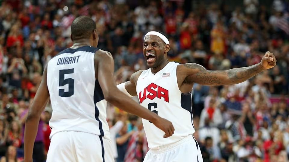 Lebron logró los oros en Beijing 2008 y Londres 2012.