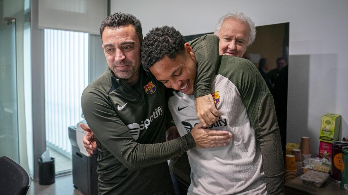 Xavi no contó con Roque la temporada pasada.