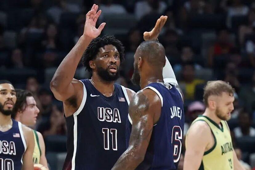 Embiid hará su debut ante Serbia de Jokic.