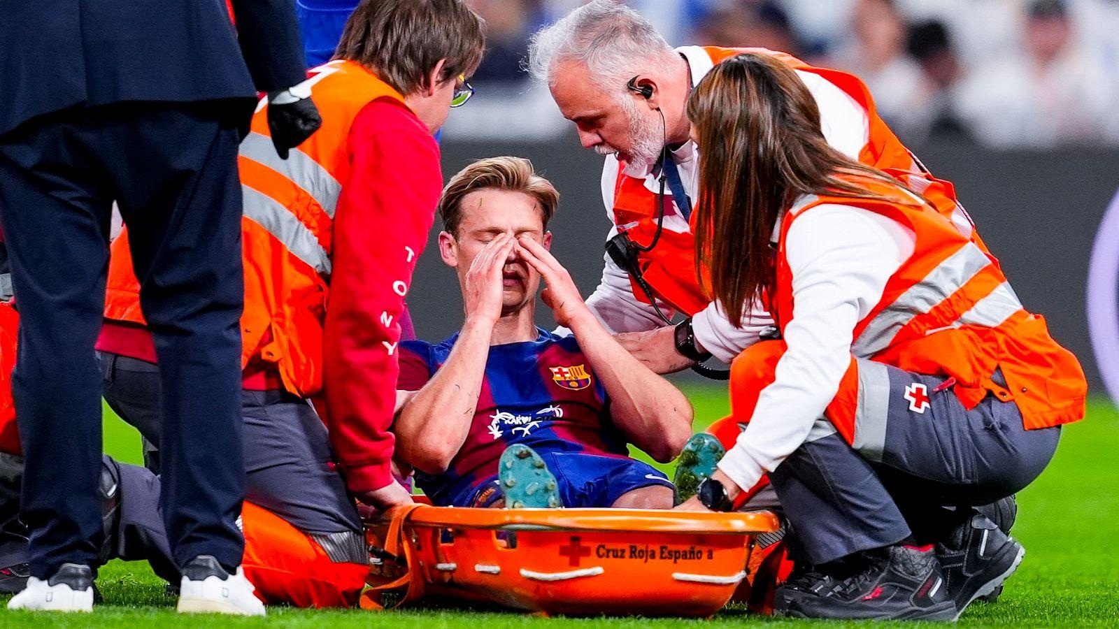 De Jong se ha lesionado más de una vez.