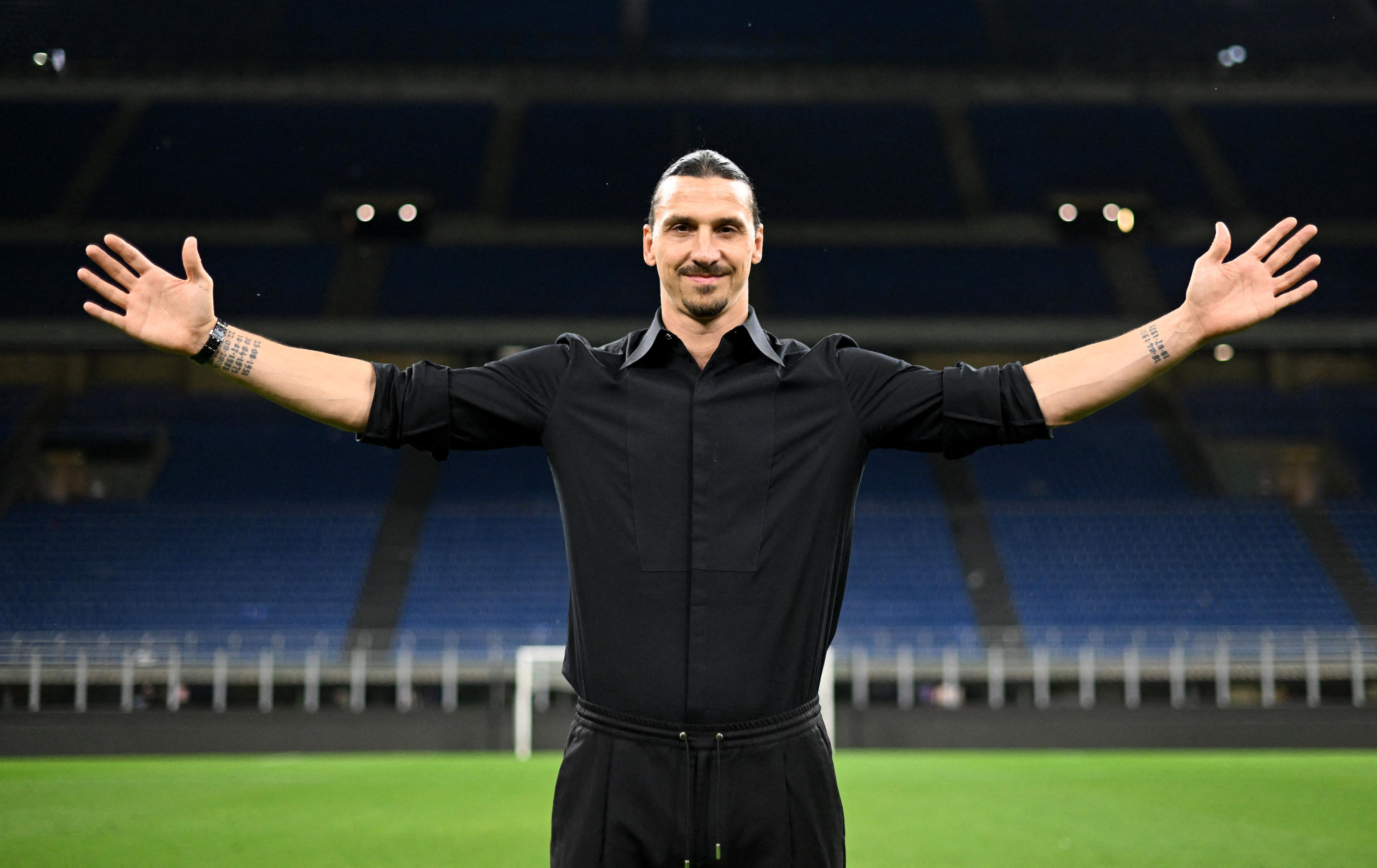 Ibrahimovic volvió a causar revuelo.